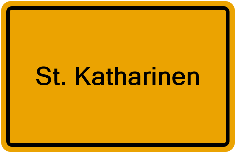Handelsregisterauszug St. Katharinen